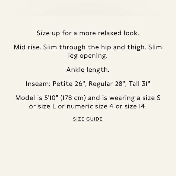 Banana Republic Factory slim Sloan pants NWT - Picture 6 of 7